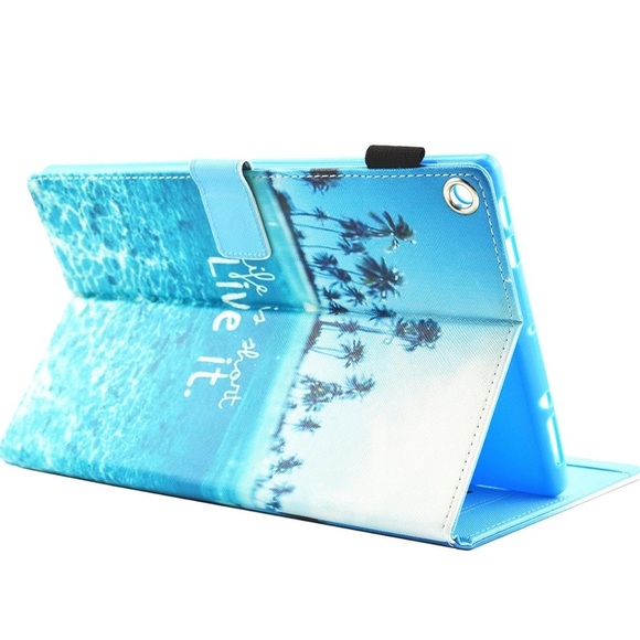 The Case for Amazon Fire HD 10 Tablet Smart PU Leather Case Slim-beach - Picture 2 of 14